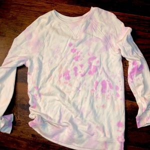 Cat & Jack Pink Tie-Die Sweater